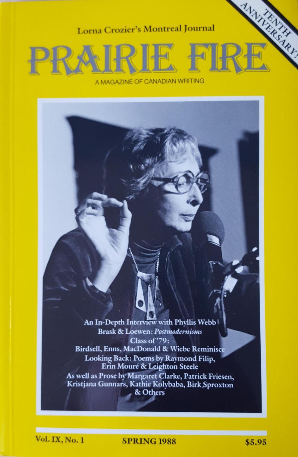 Volume 9, No. 1, Spring 1988
