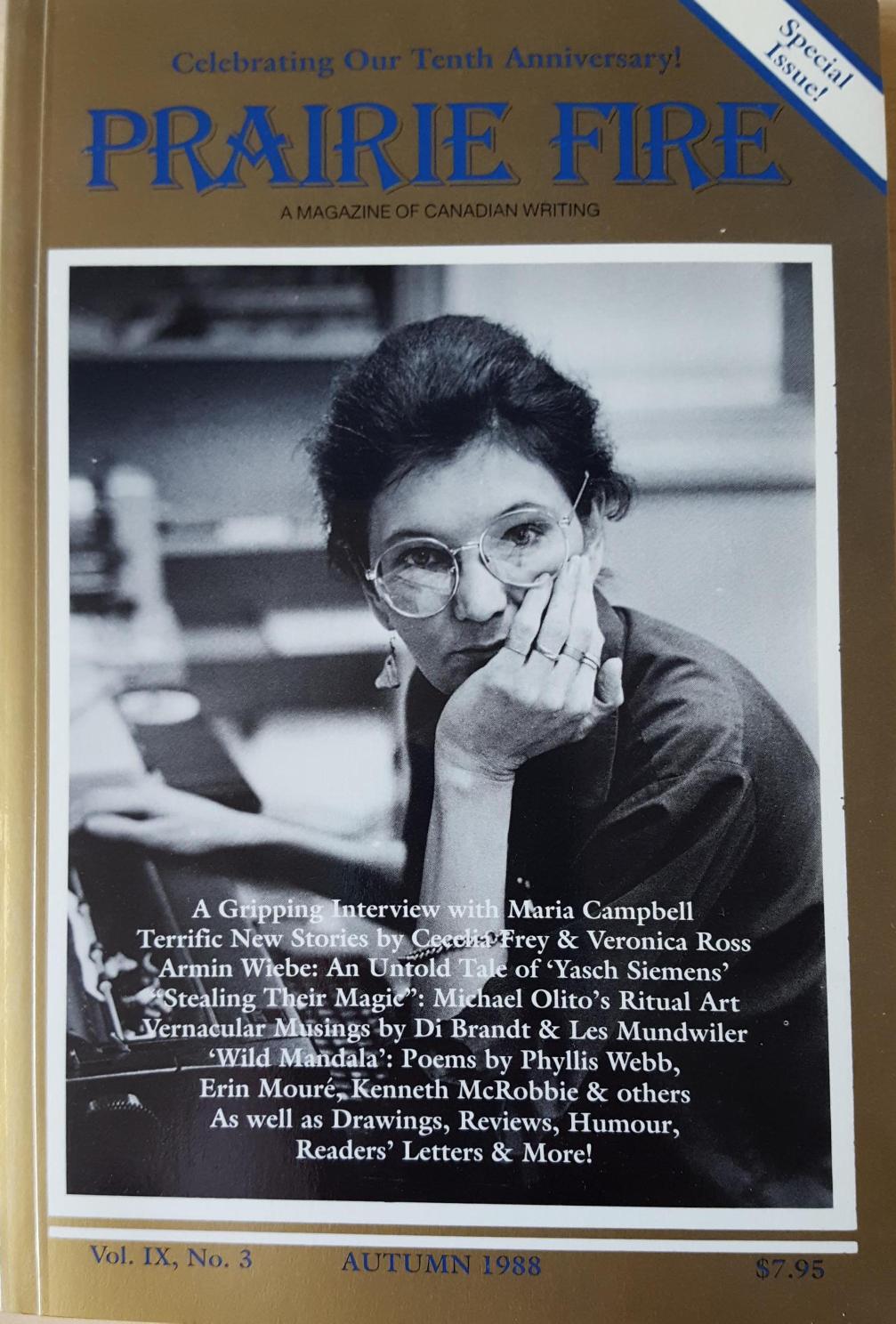 Volume 9, No. 3, Fall 1988