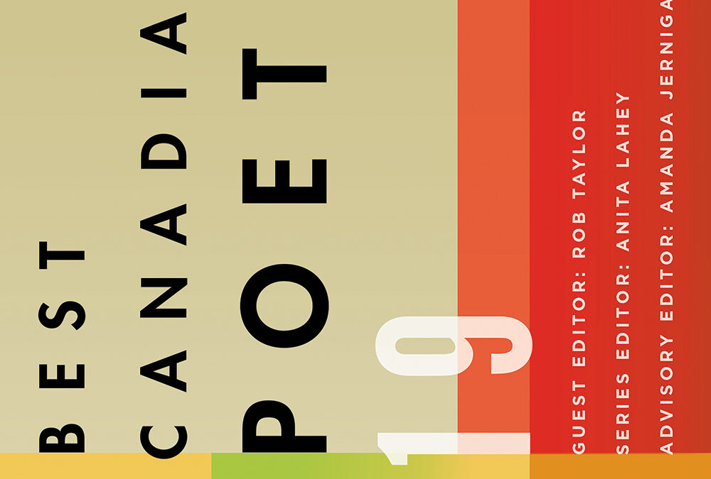 Best Canadian Poetry 2019
