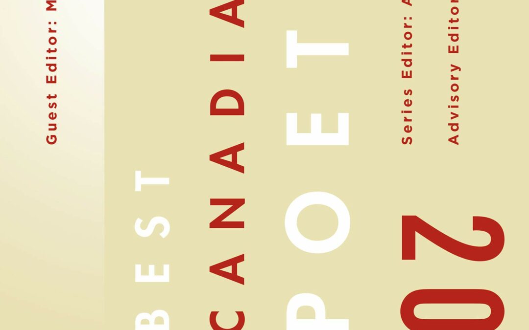 Best Canadian Poetry 2020 Ed. by Marilyn Dumont