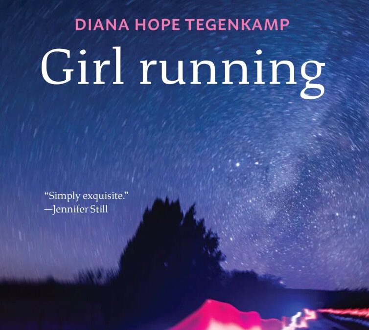 Girl running by Diana Hope Tegenkamp